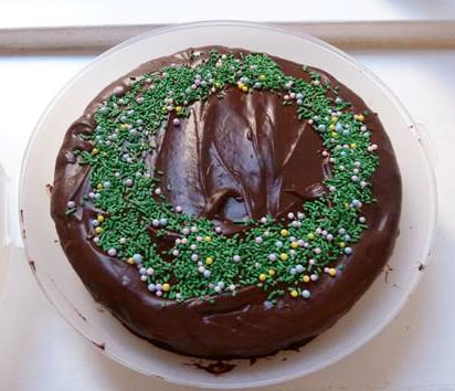 Israeli Birthday Cake